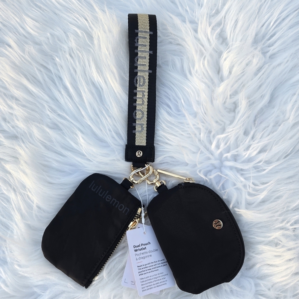 Lululemon Dual Pouch Wristlet Nwt